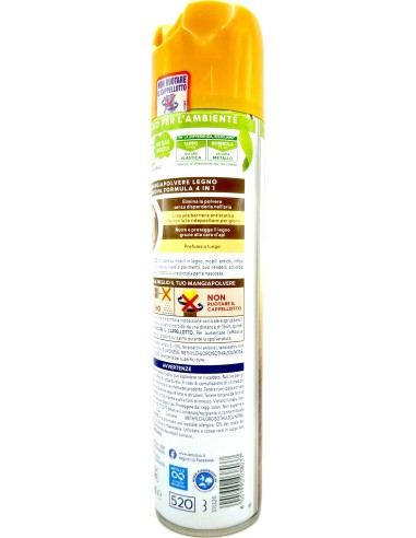 emulsio mangiapolvere spray 300ml - con cera di api: tuttocasashop.it: pulizia e cura della casa