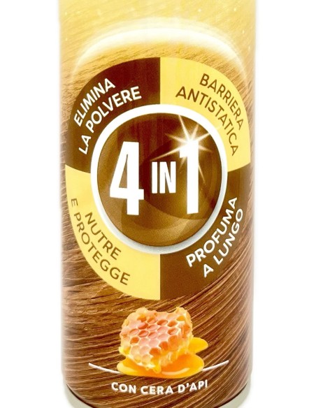 emulsio mangiapolvere spray 300ml - con cera di api: tuttocasashop.it: pulizia e cura della casa