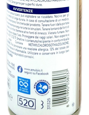emulsio mangiapolvere spray 300ml - con cera di api: tuttocasashop.it: pulizia e cura della casa