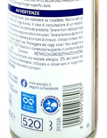 emulsio mangiapolvere spray 300ml - con cera di api: tuttocasashop.it: pulizia e cura della casa