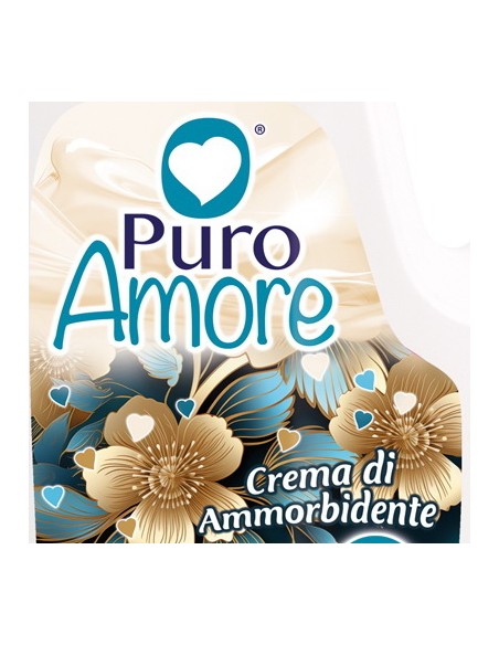 puro amore ammorbidente concentrato - 60 lavaggi - 3 litri - oro: tuttocasashop.it: prodotti per bucato e tessuti