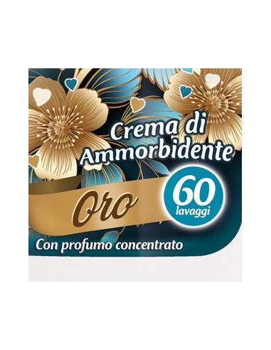 puro amore ammorbidente concentrato - 60 lavaggi - 3 litri - oro: tuttocasashop.it: prodotti per bucato e tessuti