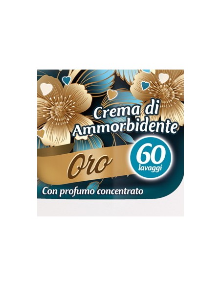 puro amore ammorbidente concentrato - 60 lavaggi - 3 litri - oro: tuttocasashop.it: prodotti per bucato e tessuti