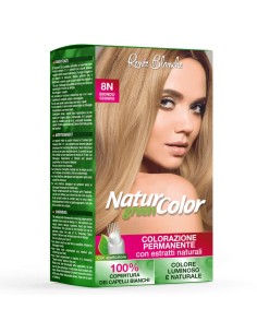 natur color renee blanche colorazione permanente - 8n biondo chiaro: tuttocasashop.it: igiene e cura della persona