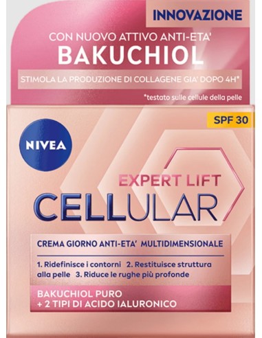 nivea cellular filler hyaluron crema anti-gravita' giorno - 50ml: tuttocasashop.it: igiene e cura della persona