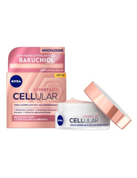 nivea cellular filler hyaluron crema anti-gravita' giorno - 50ml: tuttocasashop.it: igiene e cura della persona