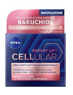 nivea cellular filler hyaluron crema anti-gravita' notte - 50ml: tuttocasashop.it: igiene e cura della persona