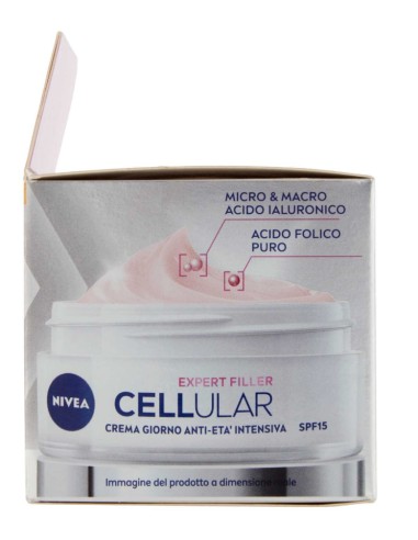 nivea cellular filler hyaluron rassodante crema giorno antirughe - 50ml: tuttocasashop.it: igiene e cura della persona
