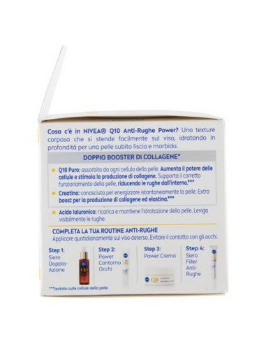 nivea q10 anti-rughe power - crema giorno extra rassodante - 50ml - spf15: tuttocasashop.it: igiene e cura della persona