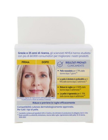 nivea q10 anti-rughe power - crema giorno extra rassodante - 50ml - spf15: tuttocasashop.it: igiene e cura della persona