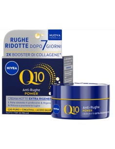nivea q10 anti-rughe power - crema extra rigenerante - 50ml - notte: tuttocasashop.it: igiene e cura della persona