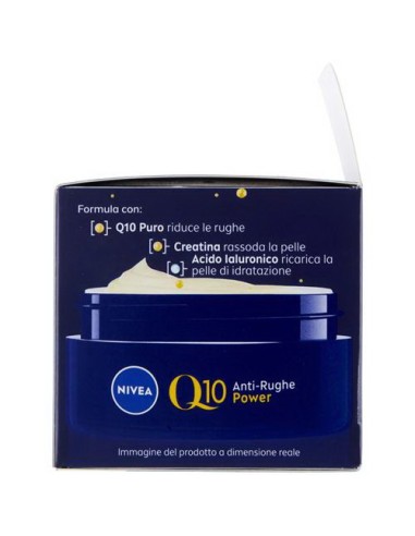nivea q10 anti-rughe power - crema extra rigenerante - 50ml - notte: tuttocasashop.it: igiene e cura della persona