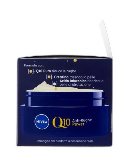nivea q10 anti-rughe power - crema extra rigenerante - 50ml - notte: tuttocasashop.it: igiene e cura della persona