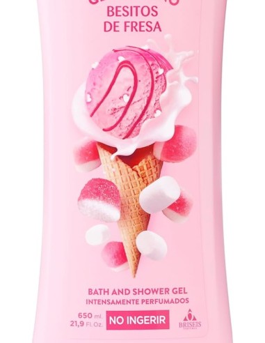 tulipan negro bagnoschiuma - 650ml - besitos de fresia - yummy cream edition: tuttocasashop.it: igiene e cura della persona