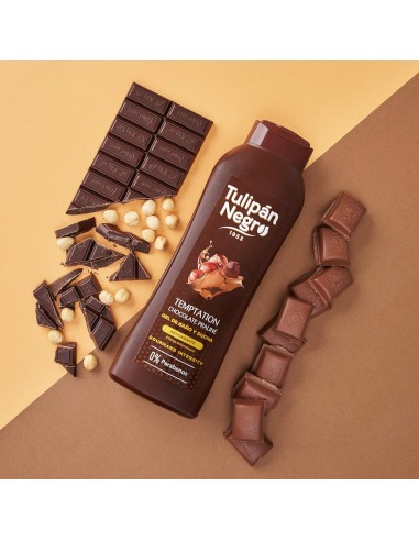tulipan negro bagnoschiuma - 650ml - chocolate praline - antiossidante: tuttocasashop.it: igiene e cura della persona