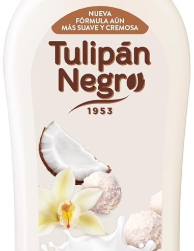 tulipan negro bagnoschiuma - 650ml - coco pure white - pelle extra morbida: tuttocasashop.it: igiene e cura della persona