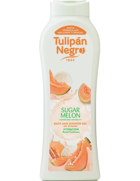 tulipan negro bagnoschiuma - 650ml - sugar melon - idratante: tuttocasashop.it: igiene e cura della persona