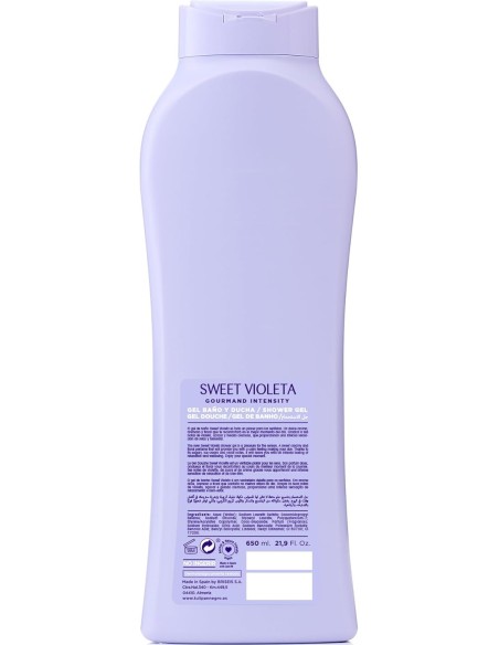tulipan negro bagnoschiuma - 650ml - sweet violeta - gourmand intensity: tuttocasashop.it: igiene e cura della persona
