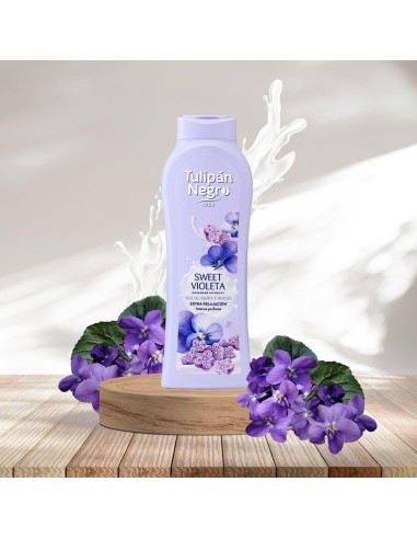 tulipan negro bagnoschiuma - 650ml - sweet violeta - gourmand intensity: tuttocasashop.it: igiene e cura della persona