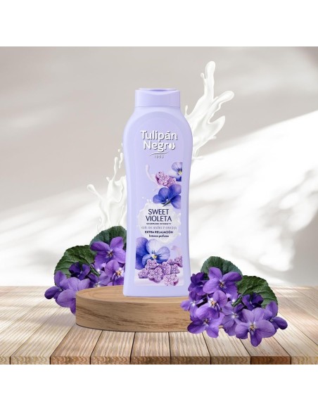 tulipan negro bagnoschiuma - 650ml - sweet violeta - gourmand intensity: tuttocasashop.it: igiene e cura della persona