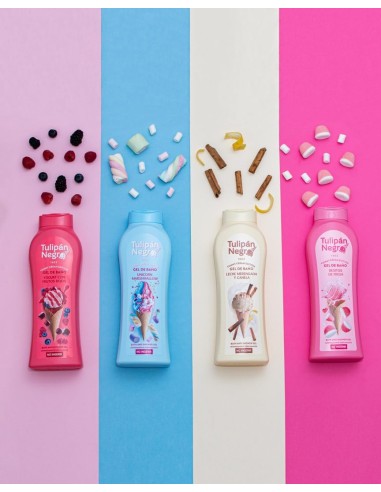 tulipan negro bagnoschiuma - 650ml - unicorn marshmallow - yummy cream edit.: tuttocasashop.it: igiene e cura della persona