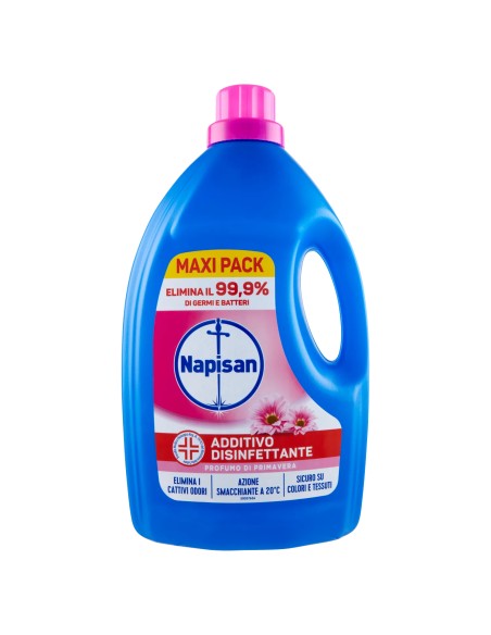 napisan additivo liquido igienizzante bucato - maxi pack 2200ml - primavera: tuttocasashop.it: prodotti per bucato e tessuti