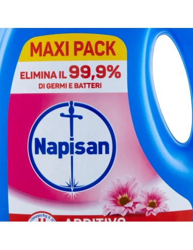 napisan additivo liquido igienizzante bucato - maxi pack 2200ml - primavera: tuttocasashop.it: prodotti per bucato e tessuti