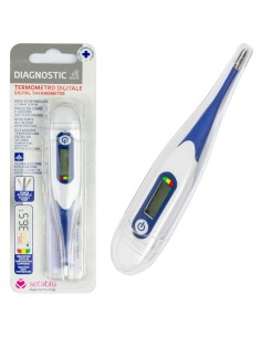 setablu termometro elettronico digitale - custodia rigida - punta flessibile: tuttocasashop.it: igiene e cura della persona