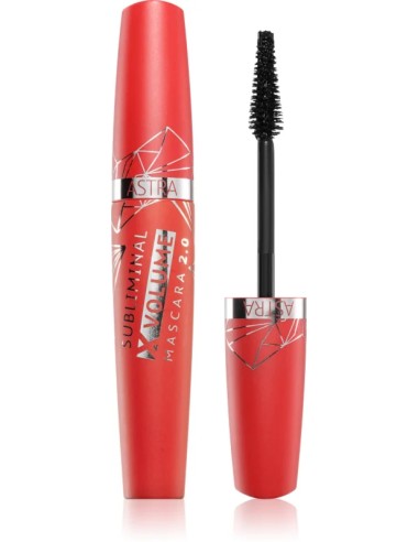 astra subliminal x-volume mascara nero - maxi volume - resistente all'acqua: tuttocasashop.it: igiene e cura della persona