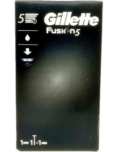 gillette fusion rasoio completo base + ricarica + 1 ricarica skinguard: tuttocasashop.it: igiene e cura della persona