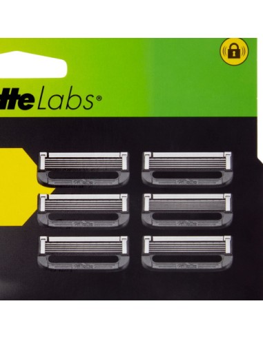 gillette labs 6 testine ricambio per rasoio gillette labs: tuttocasashop.it: igiene e cura della persona