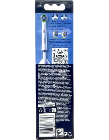 oral-b pro precision clean 5 testine ricambio per spazzolino elettrico: tuttocasashop.it: igiene e cura della persona