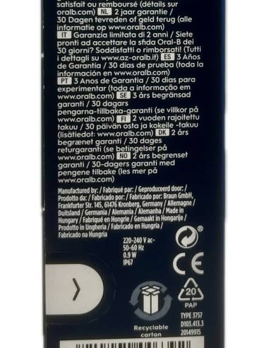 oral-b pro vitality spazzolino elettrico: tuttocasashop.it: igiene e cura della persona