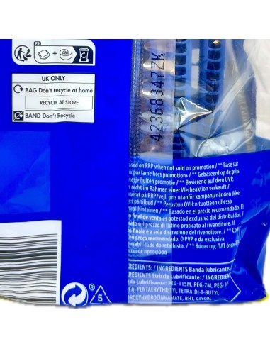 gillette blue 3 rasoi radi & getta trilama - 12 pezzi - smoth: tuttocasashop.it: igiene e cura della persona