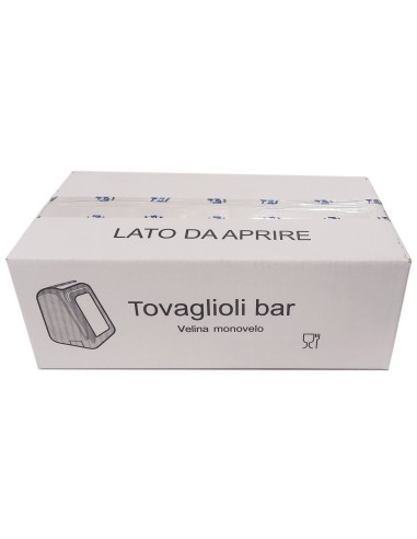 tovaglioli bar monovelo 17x17cm veline monovelo dispenser bar - t2000 1.2kg: tuttocasashop.it: carta & monouso