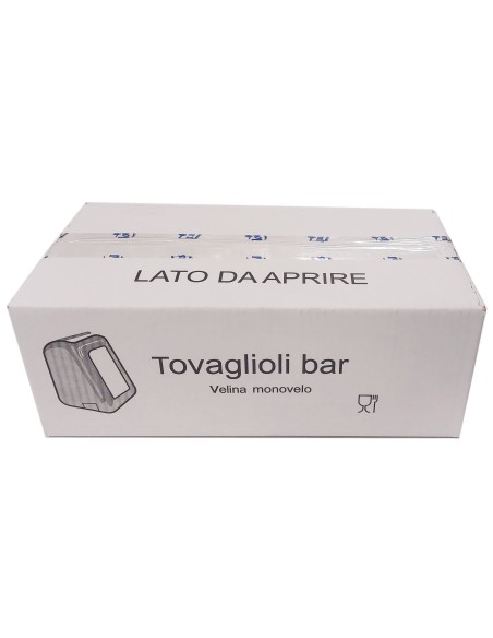 tovaglioli bar monovelo 17x17cm veline monovelo dispenser bar - t2000 1.2kg: tuttocasashop.it: carta & monouso