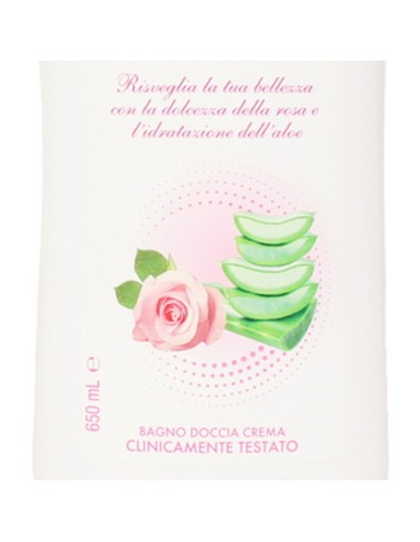 venus bagno doccia crema - 650ml - addolcente - rosa & aloe: tuttocasashop.it: igiene e cura della persona