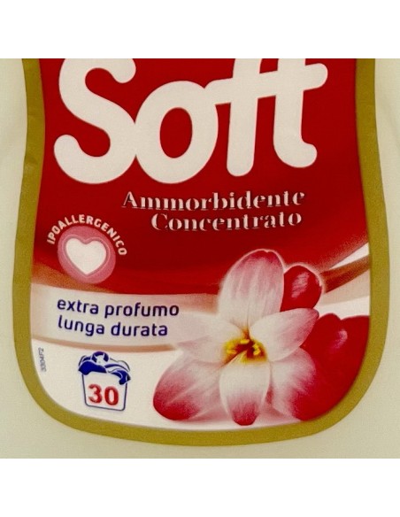 soft ammorbidente concentrato 30 lavaggi 750ml - gelsomino di sicilia: tuttocasashop.it: prodotti per bucato e tessuti