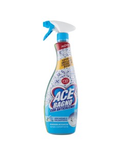 ace bagno con anticalcare spray 600ml - senza candeggina: tuttocasashop.it: pulizia e cura della casa