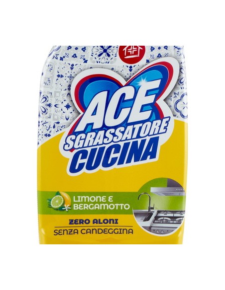 ace sgrassatore cucina spray 600ml - senza candeggina - zero aloni: tuttocasashop.it: pulizia e cura della casa