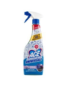 ace sgrassatore universale spray 600ml - senza candeggina - fiori di lavanda: tuttocasashop.it: pulizia e cura della casa