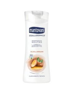 mantovani bagnoschiuma 400ml - neutro - olio di argan: tuttocasashop.it: igiene e cura della persona