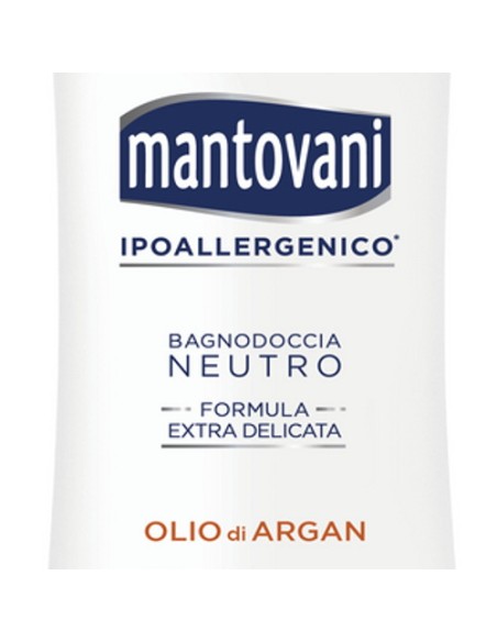 mantovani bagnoschiuma 400ml - neutro - olio di argan: tuttocasashop.it: igiene e cura della persona
