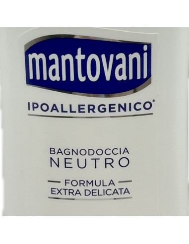 mantovani bagnoschiuma 400ml - neutro ultradelicato - ricordi d'infanzia: tuttocasashop.it: igiene e cura della persona