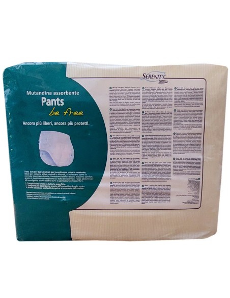 serenity softdry pants be free mutandine assorbenti extra 14 pezzi - medium: tuttocasashop.it: igiene e cura della persona