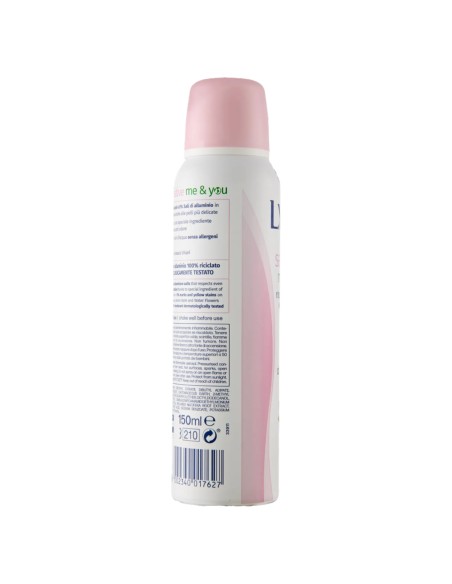 lycia deodorante spray 150ml - me & you - 48h - no alcool - senza sali: tuttocasashop.it: igiene e cura della persona