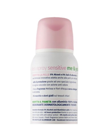 lycia deodorante spray 150ml - me & you - 48h - no alcool - senza sali: tuttocasashop.it: igiene e cura della persona