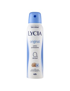 lycia deodorante spray 150ml - original - 48h - no alcool: tuttocasashop.it: igiene e cura della persona