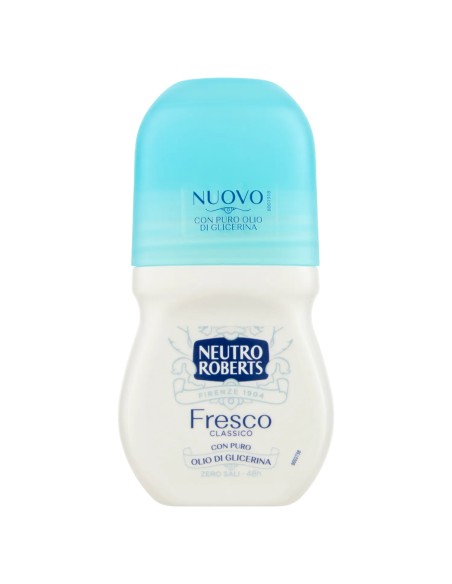 neutro roberts deodorante roll-on - 50ml - fresco - classico: tuttocasashop.it: igiene e cura della persona
