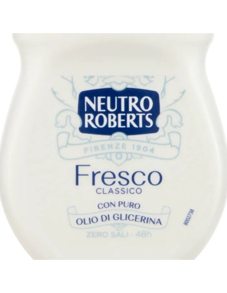 neutro roberts deodorante roll-on - 50ml - fresco - classico: tuttocasashop.it: igiene e cura della persona